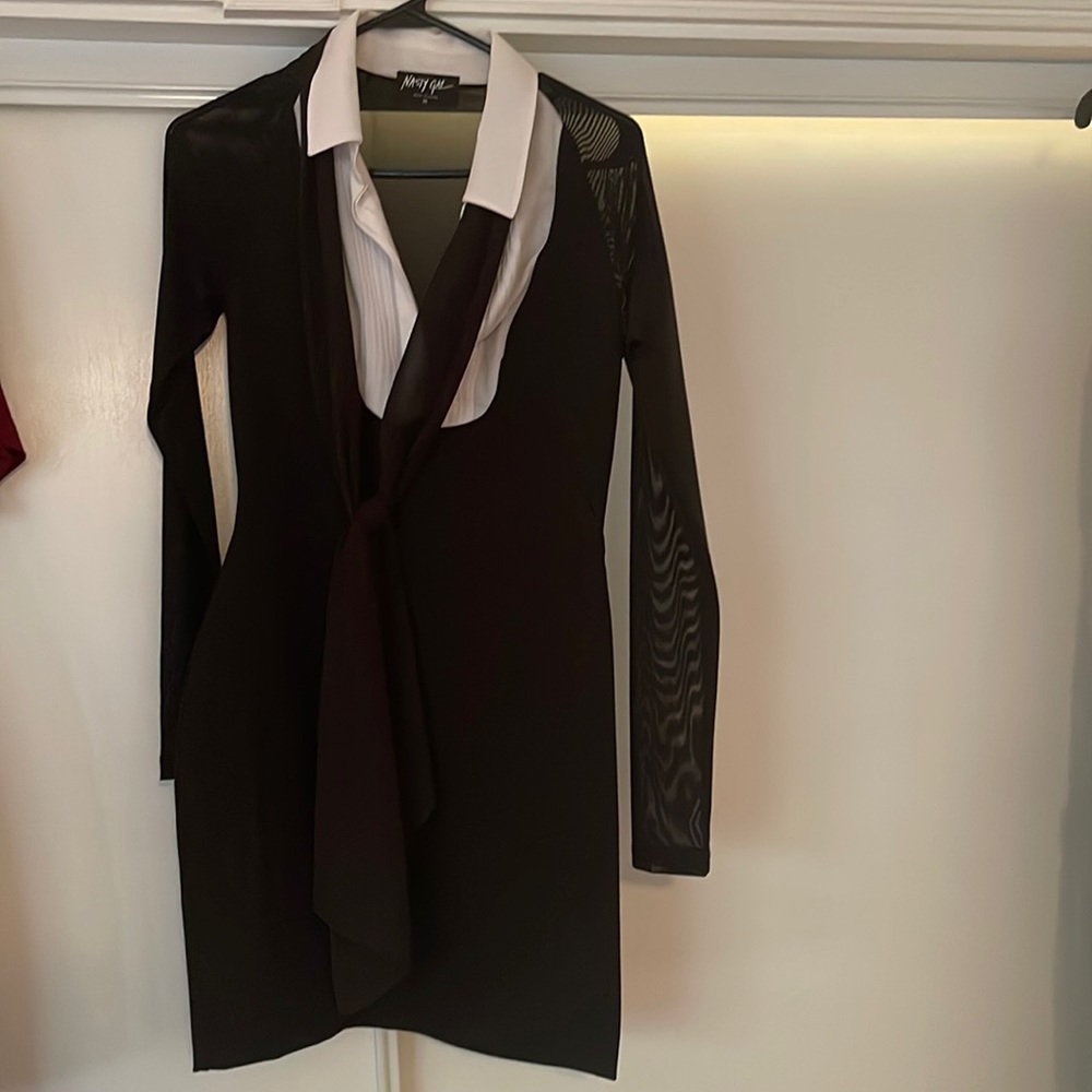 Nasty gal sexy Adams family type dress